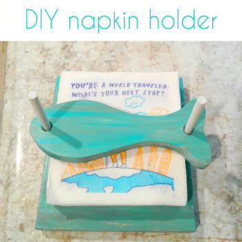 diy napkin holder