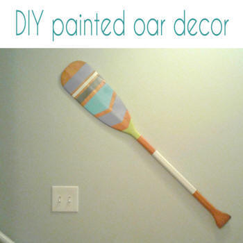 upcycled oar paddle