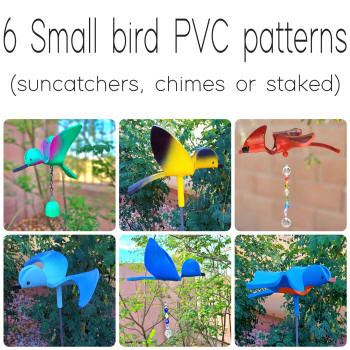 pvc pipe bird patterns