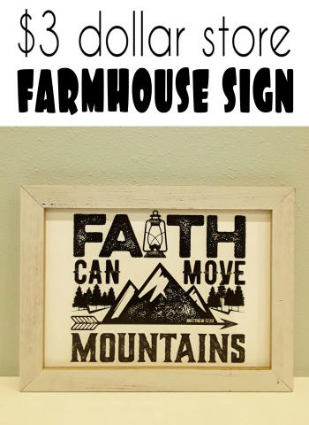diy dollar store farmhouse signs