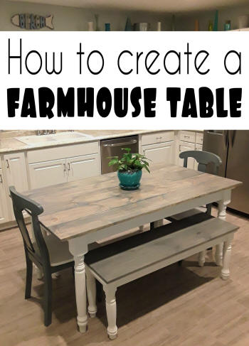 diy farmhouse table