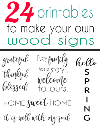 Crazy Diy Mom 24 Printable Designs And Sayings For Making Your Own Wood Signs