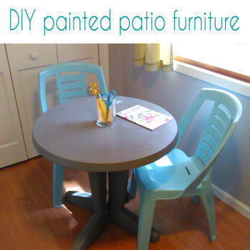 patio furniture makeover