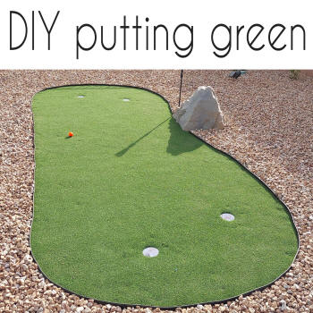 diy putting green