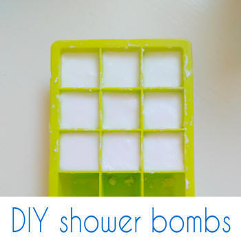 diy shower bombs