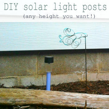 diy adjustable solar lights