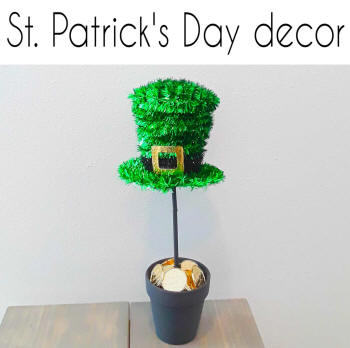 dollar store st. patricks day decor