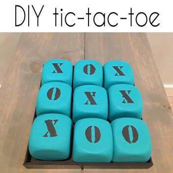 diy tic-tac-toe game