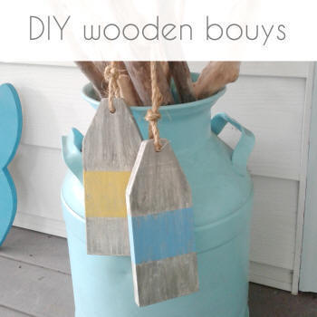 diy wooden bouys